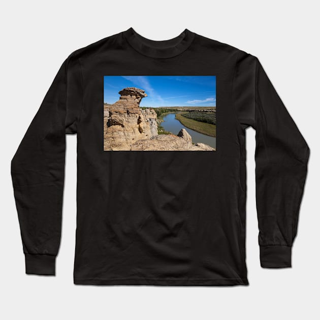 Alberta Hoodoos Long Sleeve T-Shirt by saku1997